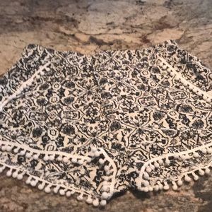 Shorts with mini Pom poms